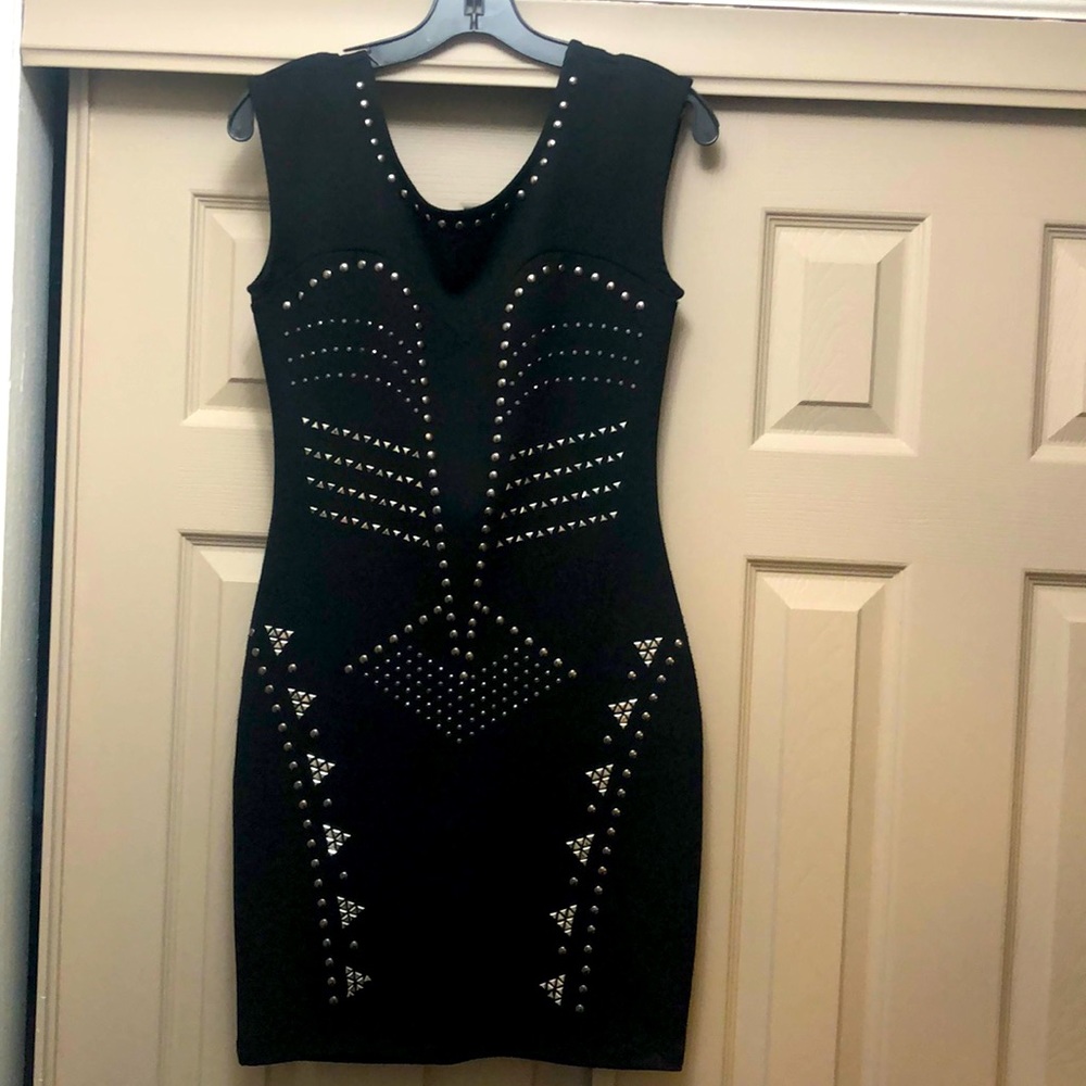 Black Mini dress. Really great fit.